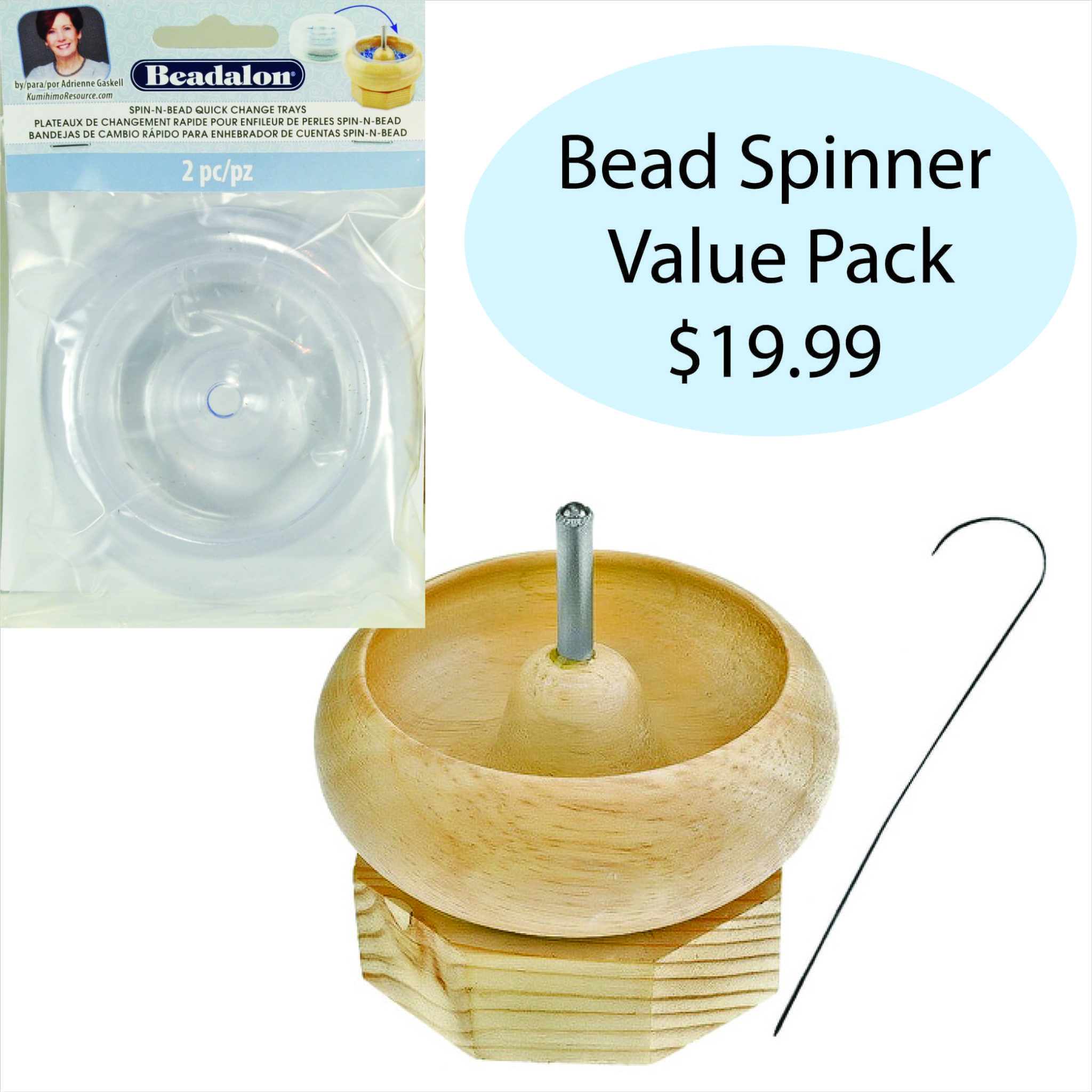 Bead Spinner Value Pack – Kumihimo Resource – By Adrienne Gaskell